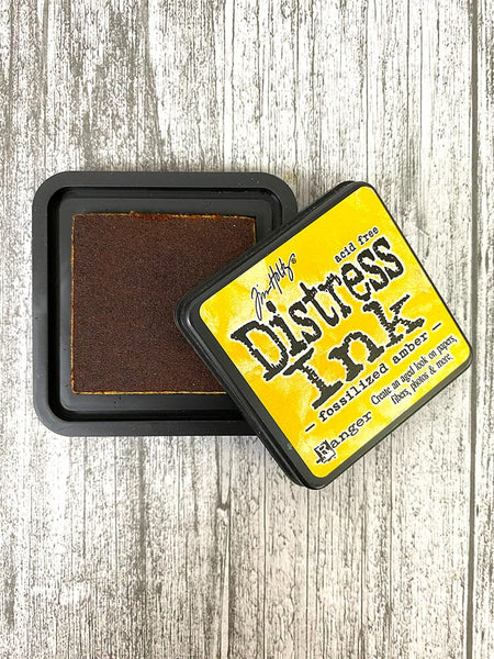 Tim Holtz Distress® Ink Pad Fossilized Amber Ink Pad Distress 