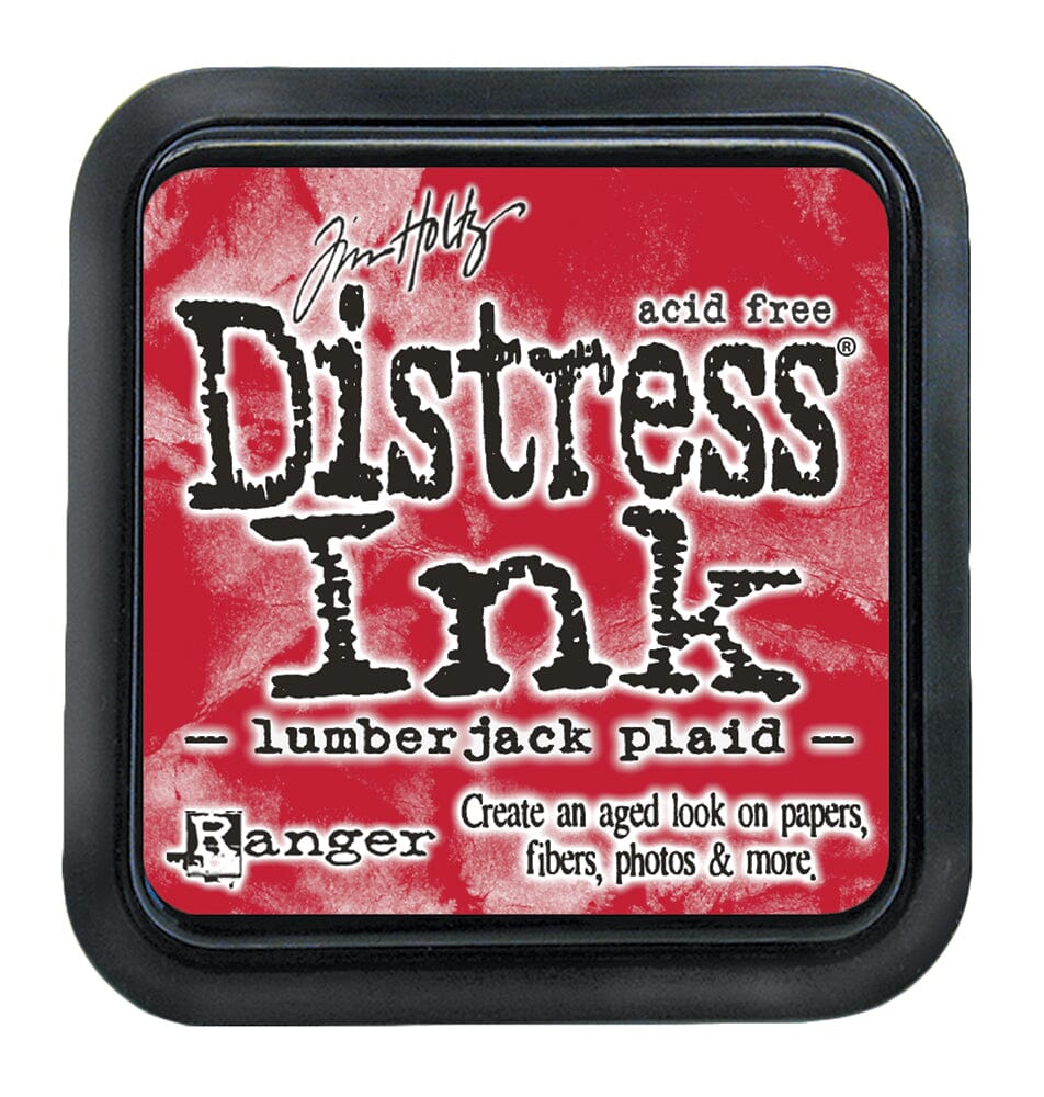 Tim Holtz Distress® Ink Pad Lumberjack Plaid Ink Pad Distress 