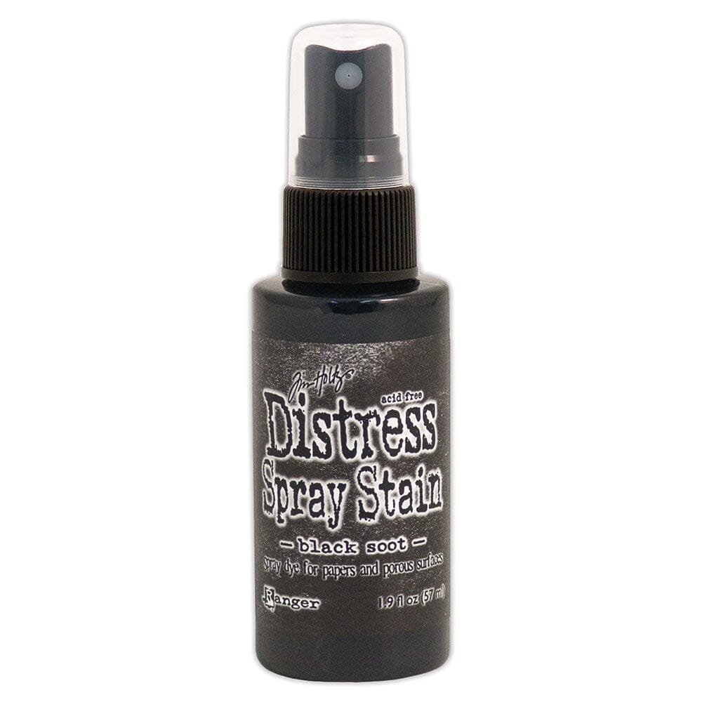 Tim Holtz Distress® Spray Stain Black Soot, 2oz Sprays Distress 