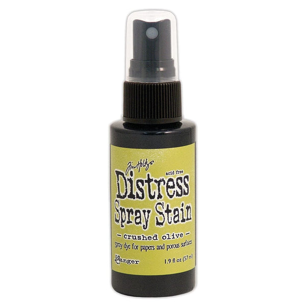 Tim Holtz Distress® Spray Stain Crushed Olive, 2oz Sprays Distress 