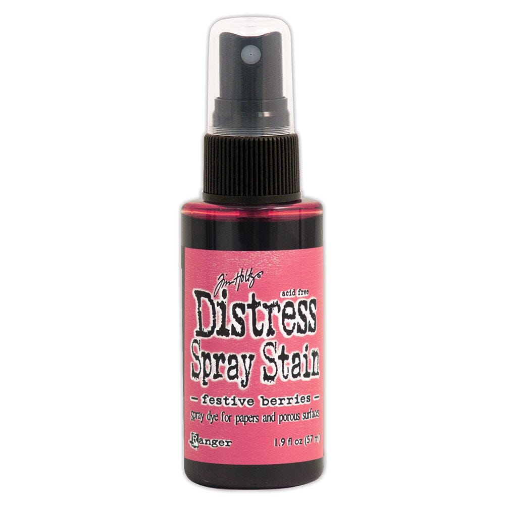 Tim Holtz Distress® Spray Stain Festive Berries, 2oz Sprays Distress 