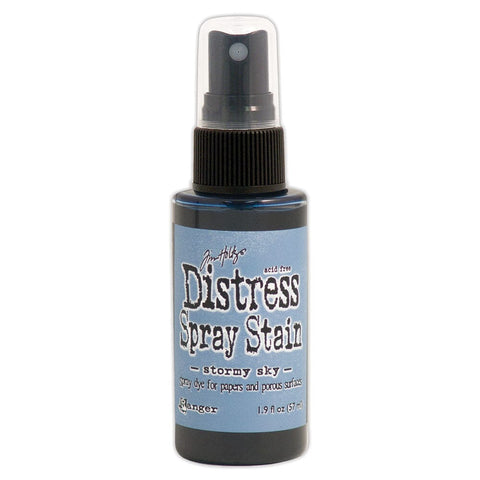 Tim Holtz Distress® Spray Stain Stormy Sky, 2oz Sprays Distress 