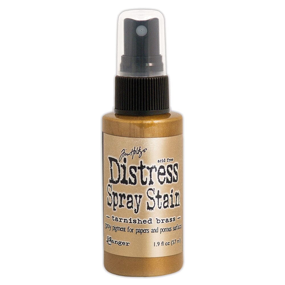 Tim Holtz Distress® Spray Stain Tarnished Brass, 2oz Sprays Distress 