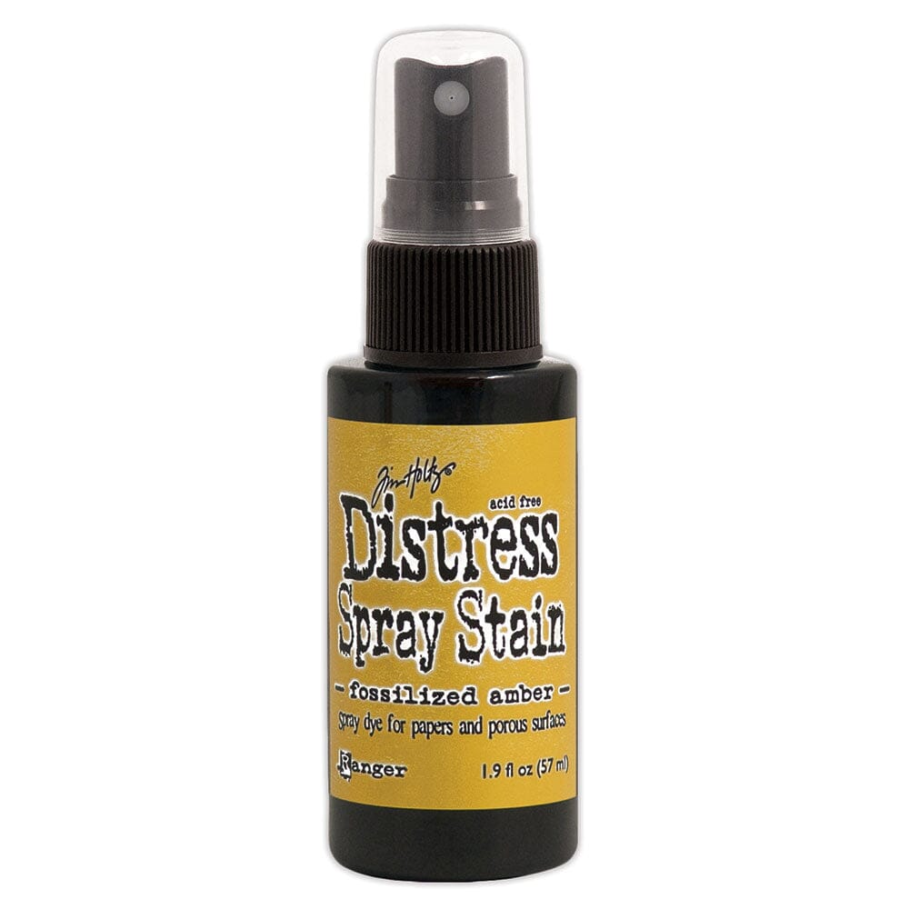 Tim Holtz Distress® Spray Stain Fossilized Amber, 2oz Sprays Distress 