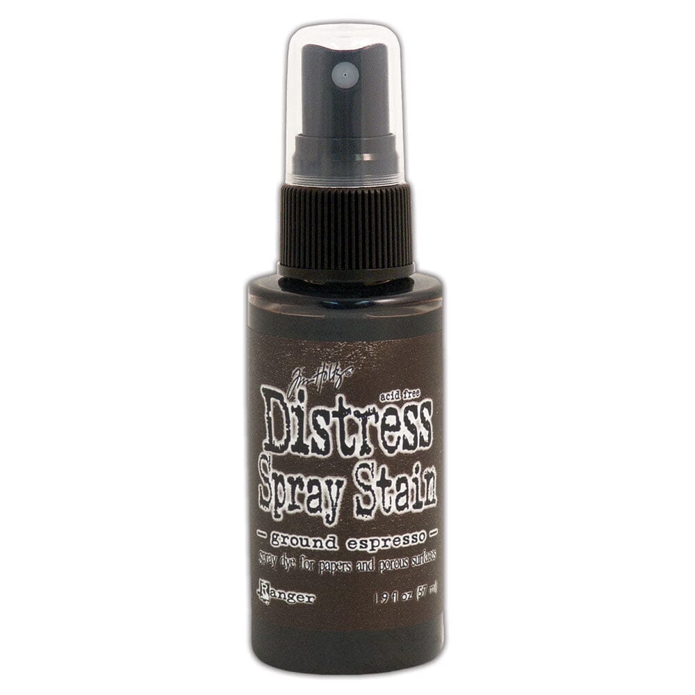 Tim Holtz Distress® Spray Stain Ground Espresso, 2oz Sprays Distress 