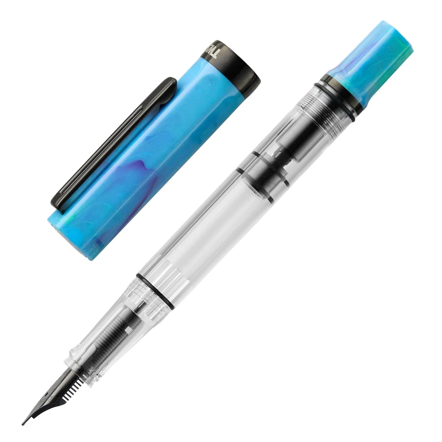 Twsbi Eco Fountain Pen - Limited Edition Cosmos Blue with Onyx Writing & Coloring Twsbi 