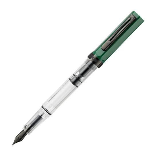 Twsbi Eco Fountain Pen - Limited Edition Irish Green with Onyx Writing & Coloring Twsbi Extra Fine 