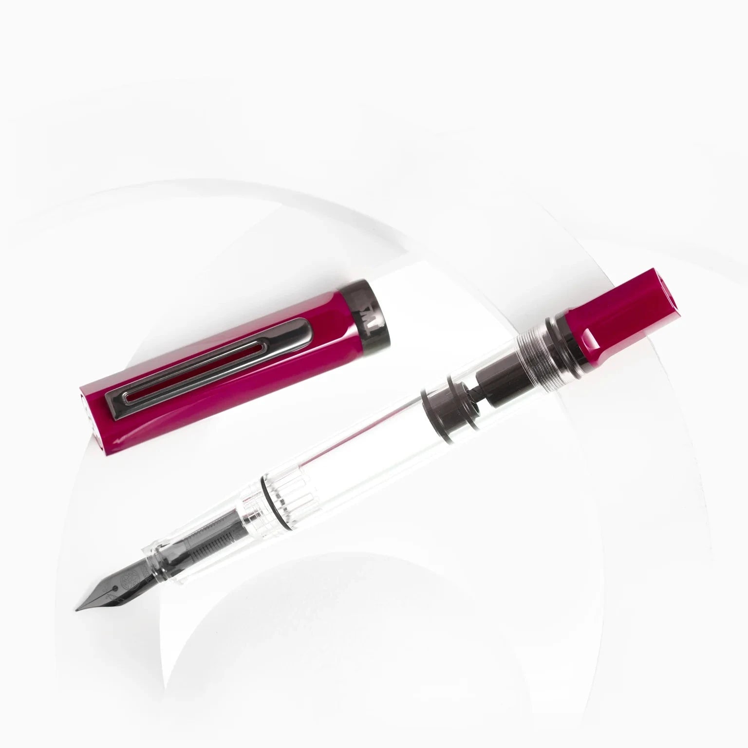 Twsbi Eco Fountain Pen - Limited Edition Plum with Onyx Writing & Coloring Twsbi 