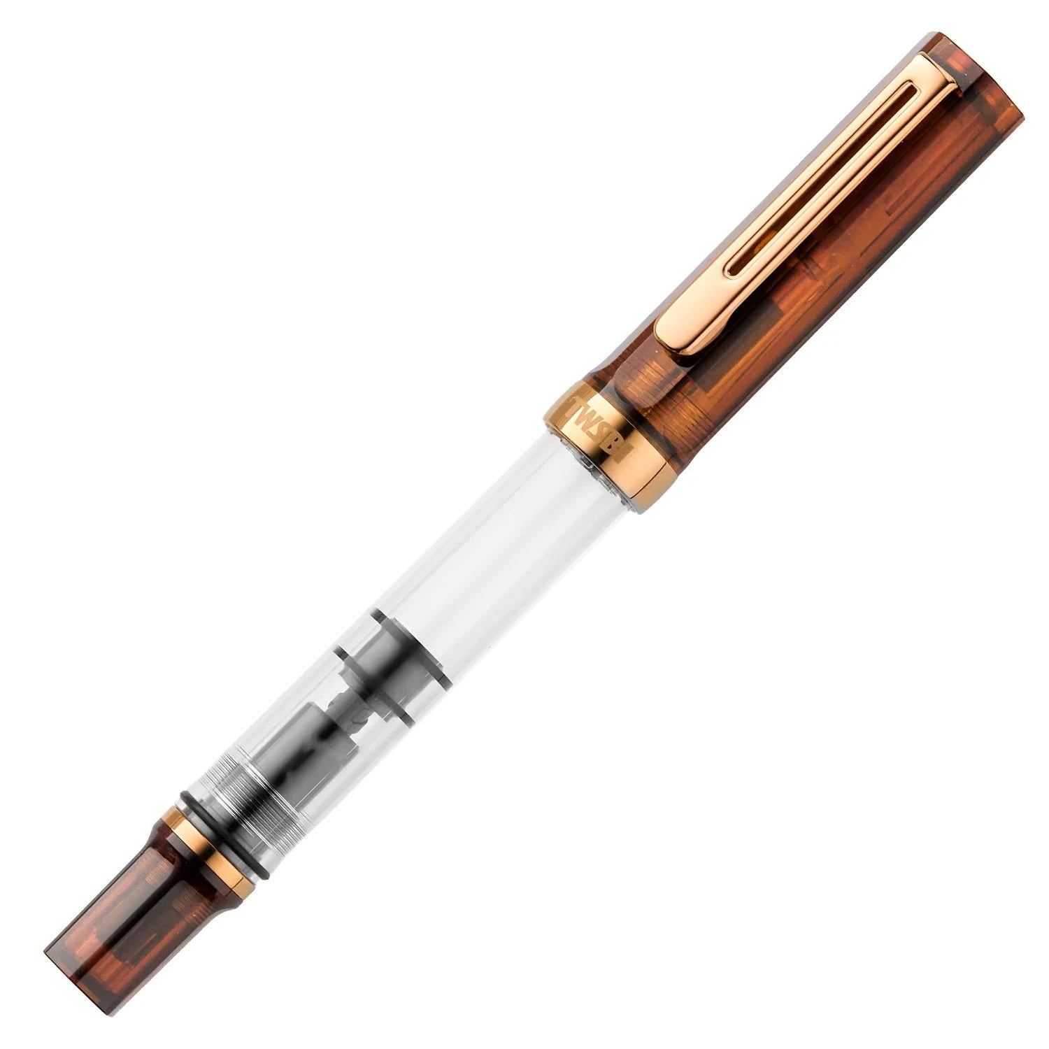 Twsbi Eco Fountain Pen - Limited Edition Rootbeer with Bronze Writing & Coloring Twsbi Extra Fine 
