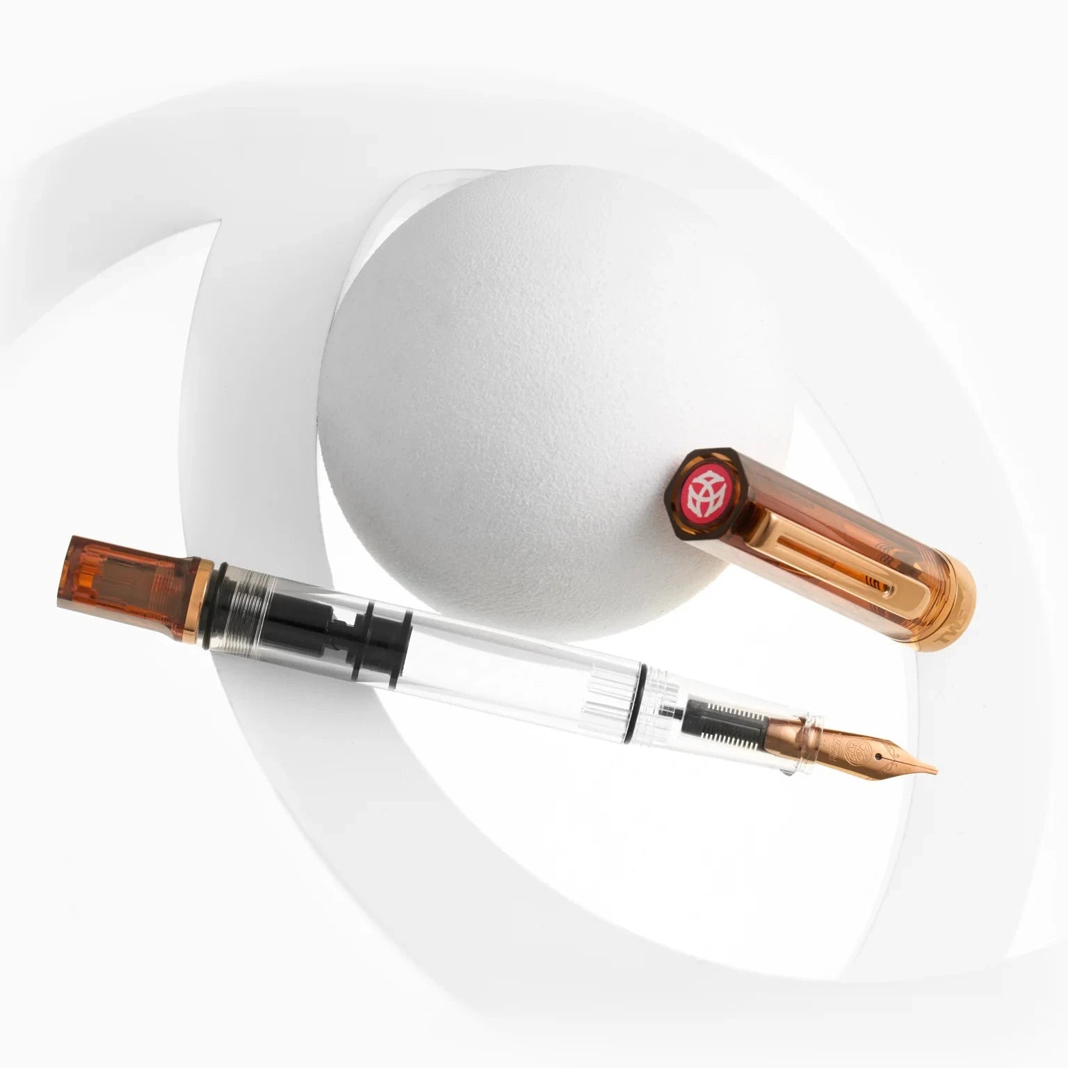 Twsbi Eco Fountain Pen - Limited Edition Rootbeer with Bronze Writing & Coloring Twsbi 