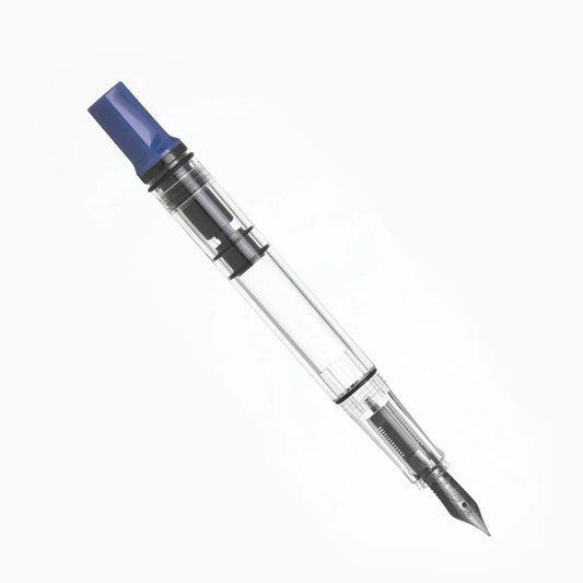 Twsbi Eco Fountain Pen - Limited Edition Slate Blue with Onyx Writing & Coloring Twsbi Extra Fine 