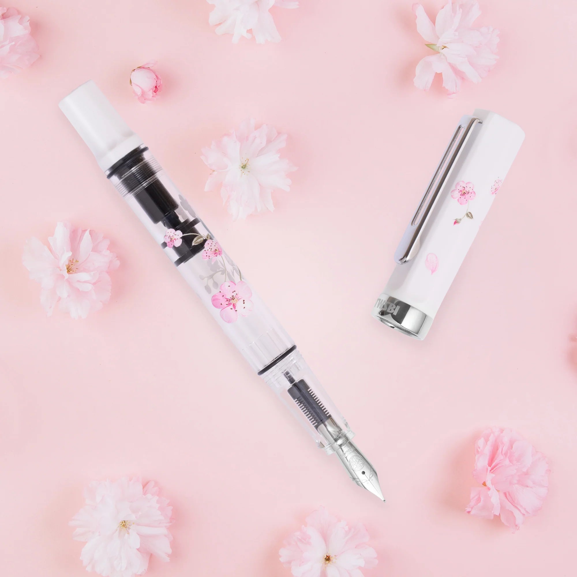 Twsbi Eco Fountain Pen Limited Edition - Cherry Blossom
