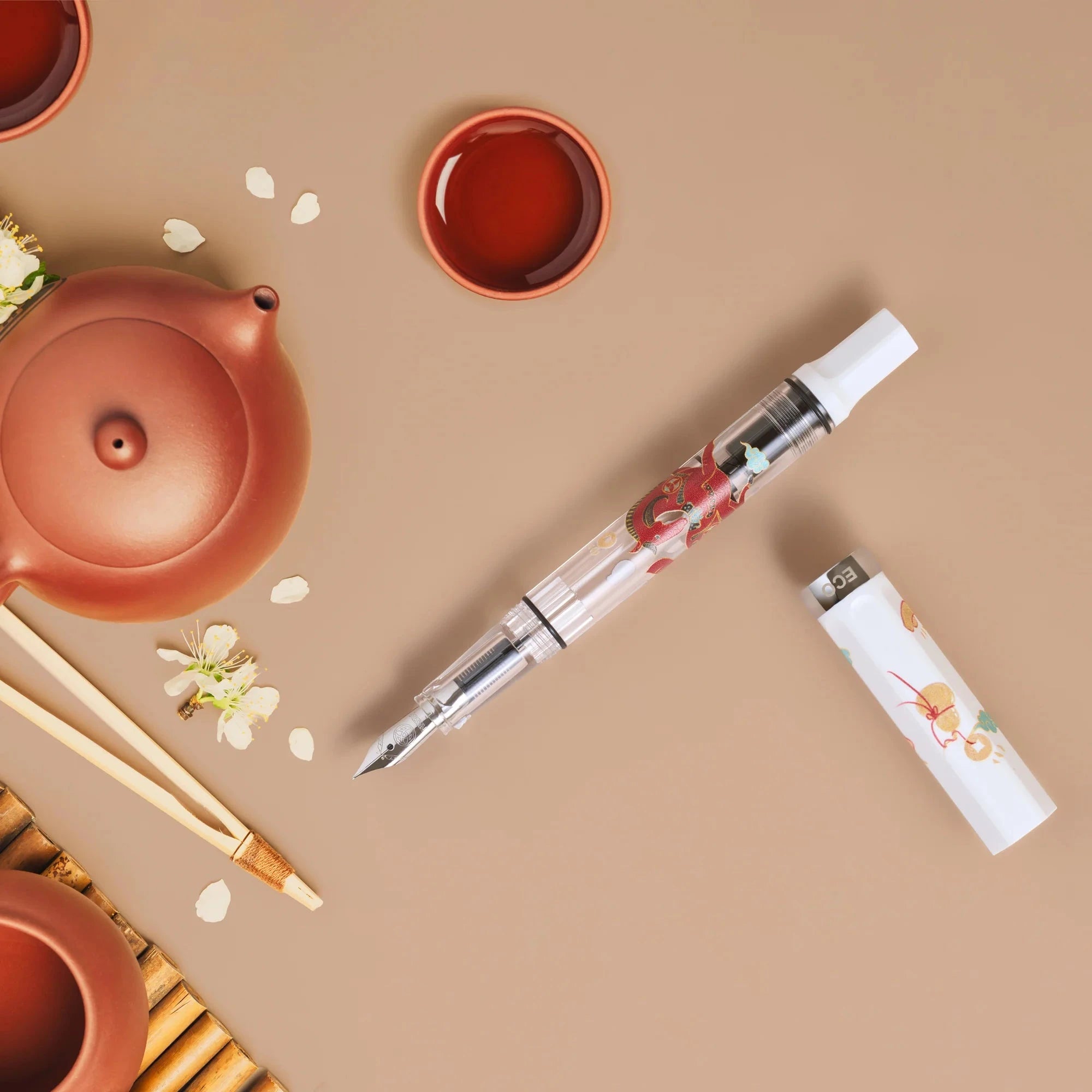 Twsbi Eco Fountain Pen Limited Edition - Horse Year Writing & Coloring Twsbi 