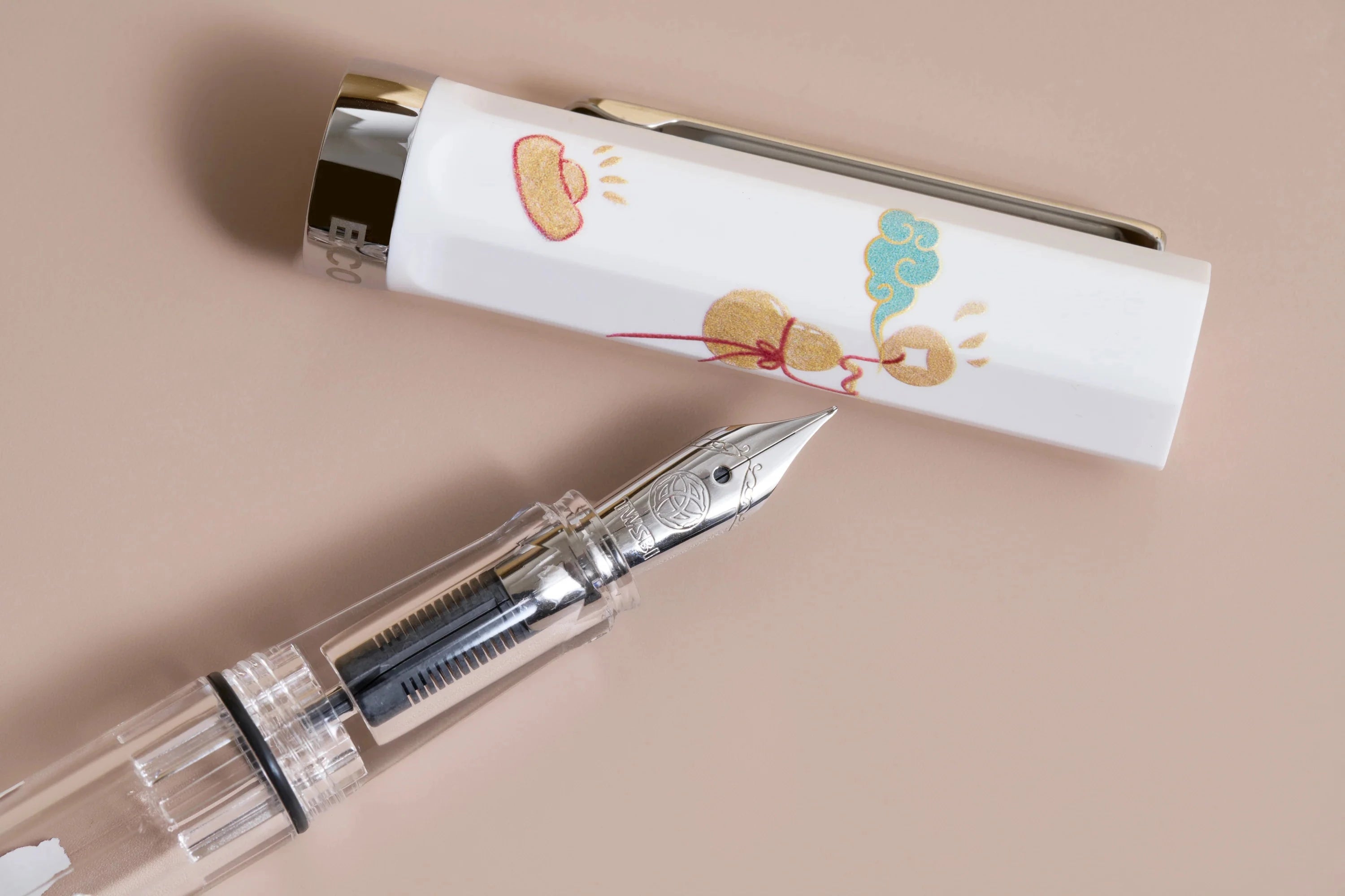 Twsbi Eco Fountain Pen Limited Edition - Horse Year Writing & Coloring Twsbi 