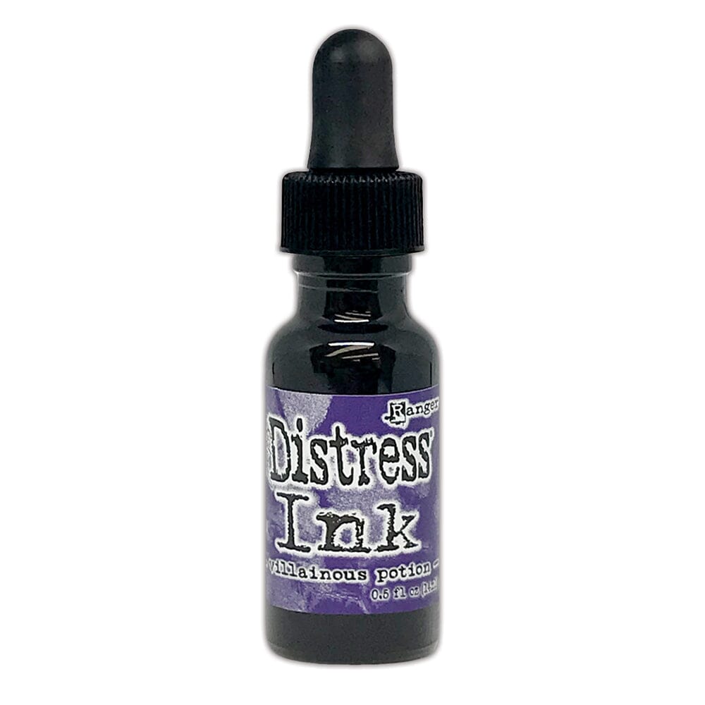 Tim Holtz Distress® Ink Pad Re-Inker Villainous Potion 0.5oz Ink Distress 