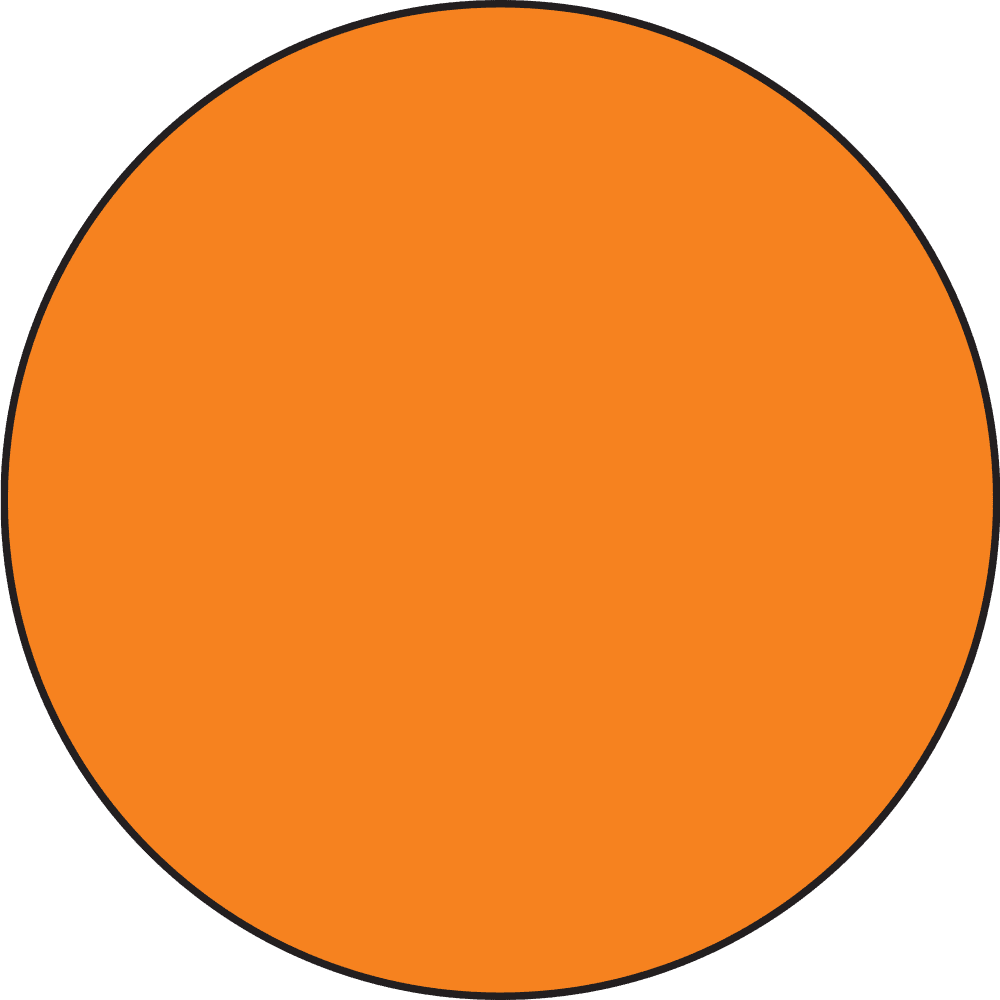 Dina Wakley Media Acrylic Paint Tangerine, 1oz Paint Dina Wakley Media 