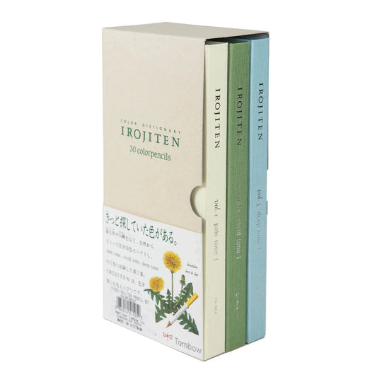 Tombow Irojiten Color Dictionary - 30 Color Set Writing & Coloring Tombow Rainforest 