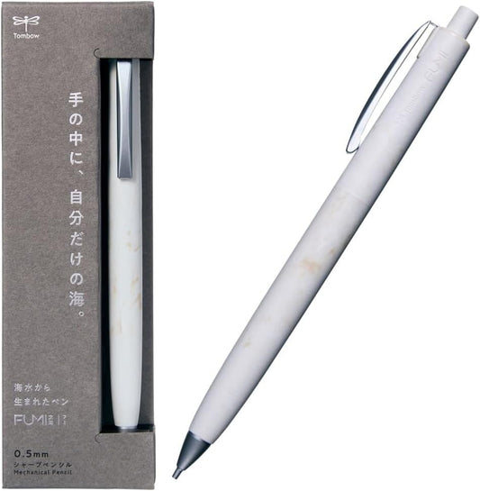 Tombow Fumi Mechanical Pencil 0.5mm - Shell White Writing & Coloring Tombow 