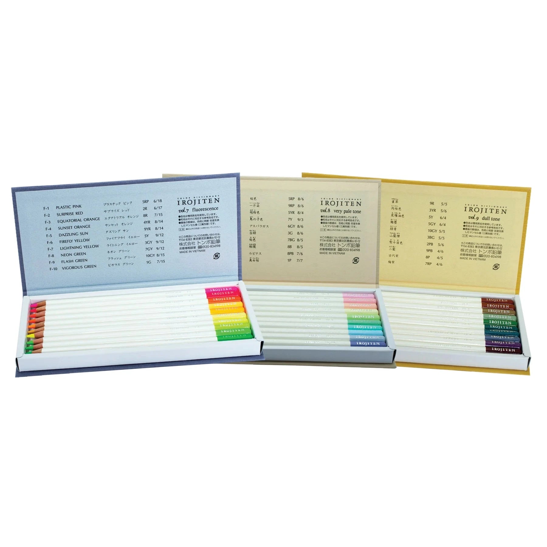 Tombow Irojiten Color Dictionary - 30 Color Set Writing & Coloring Tombow 