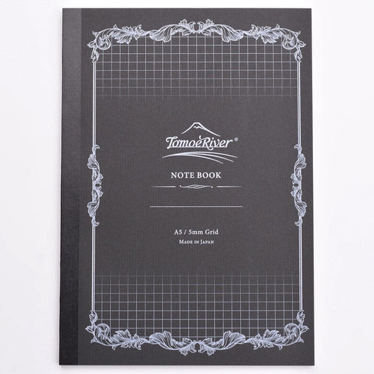 TomoeRiver Notebook Softcover 5mm Grid A5 Surfaces Sakae 