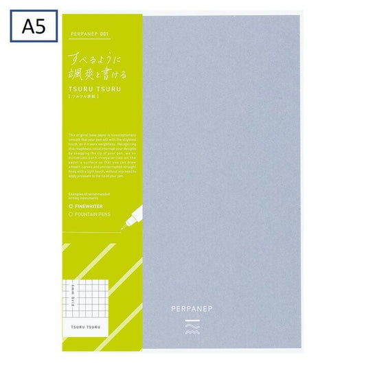 Kokuyo Perpanep A5 Notebook Tsuru Tsuru 75gsm Ultra Smooth Surfaces Kokuyo 4mm Graph 