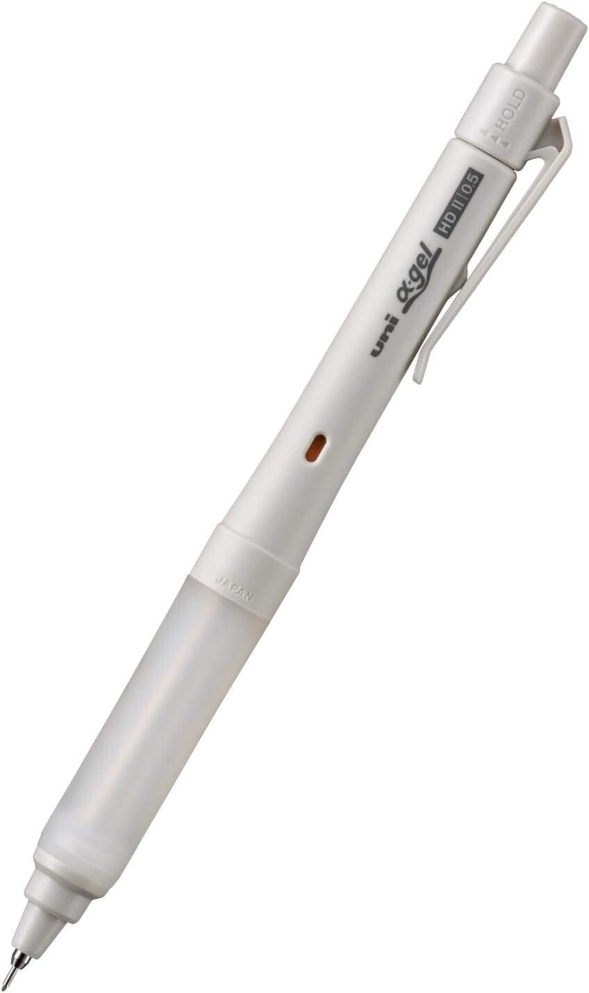 Uni-ball Mechanical Pencil Alpha Gel Switch 0.5mm Grey Writing & Coloring UniBall 