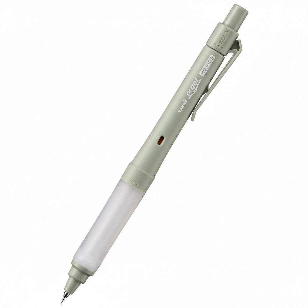 Uni-ball Mechanical Pencil Alpha Gel Switch 0.5mm Opal Green Writing & Coloring UniBall 