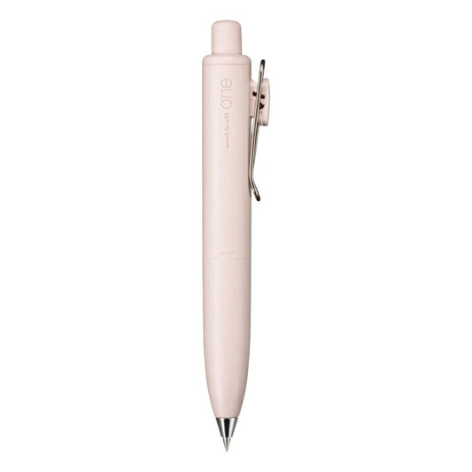 Uni-ball One Pen 0.38mm Black Ink Silver - Peach Milk Writing & Coloring UniBall 