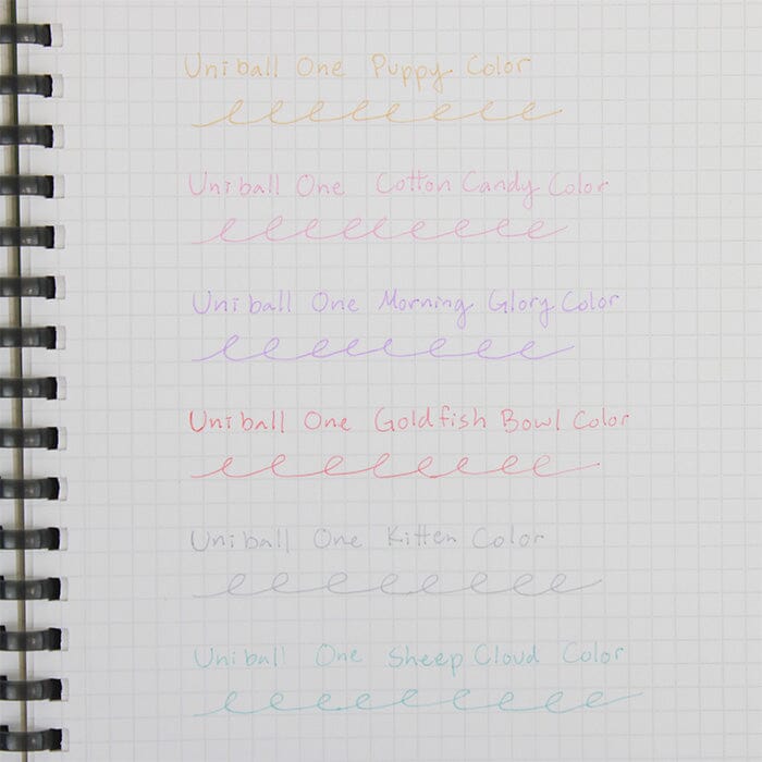 Uni-ball One Pen 0.38mm Morning Glory Writing & Coloring UniBall 