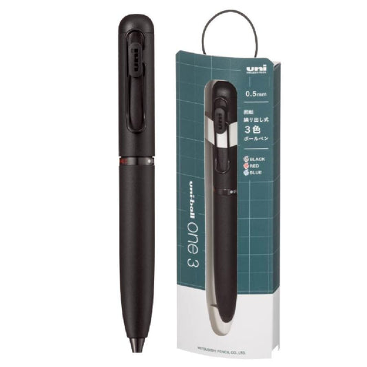 Uni-ball One 3 Record Black Gift Version 0.5mm Writing & Coloring UniBall 