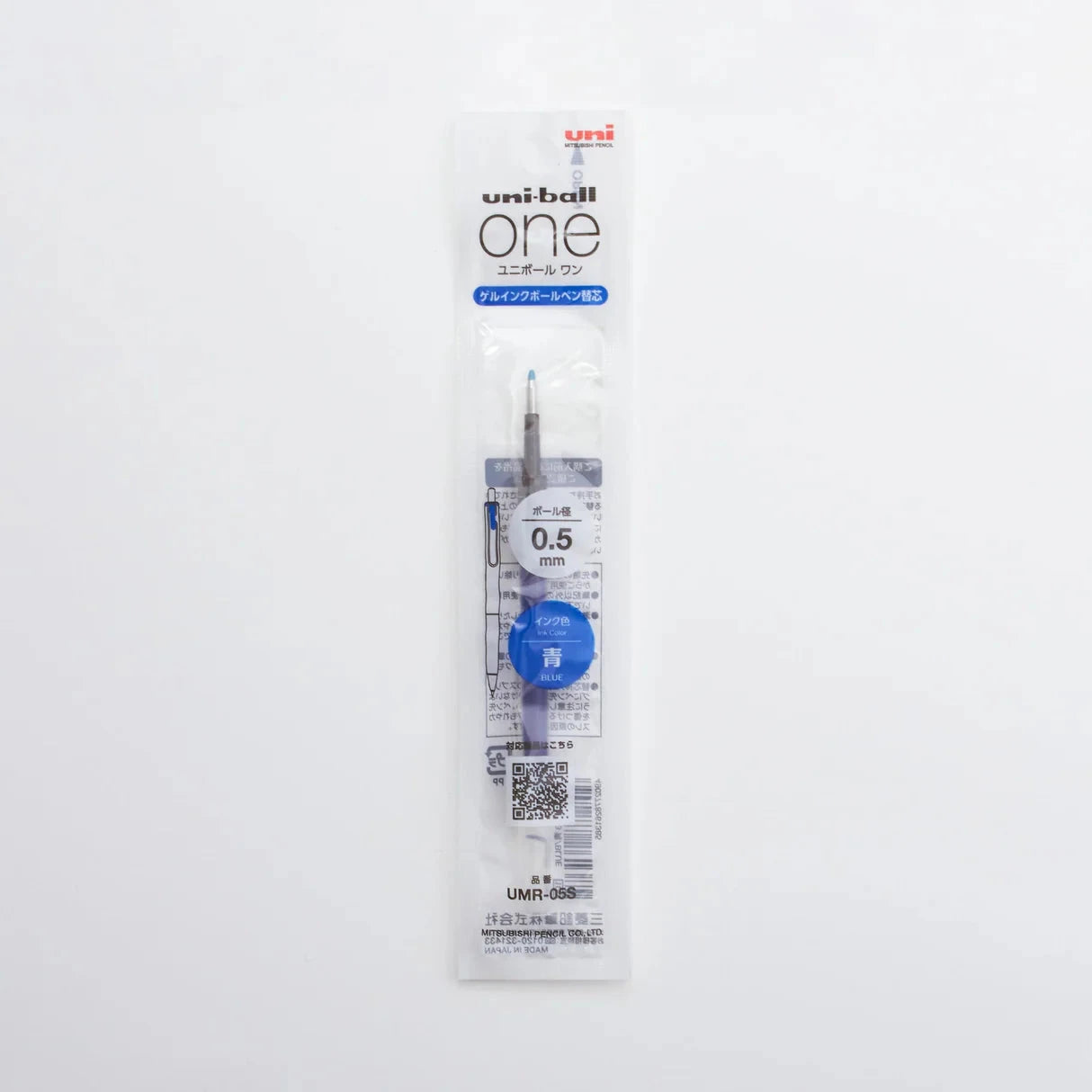 Uni-ball One UMR Gel Pen 0.5mm Refill Writing & Coloring UniBall Blue 