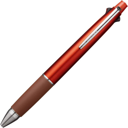 Uni-ball JetStream 4&1 Ballpoint Pen 0.5mm Blood Orange Writing & Coloring UniBall 