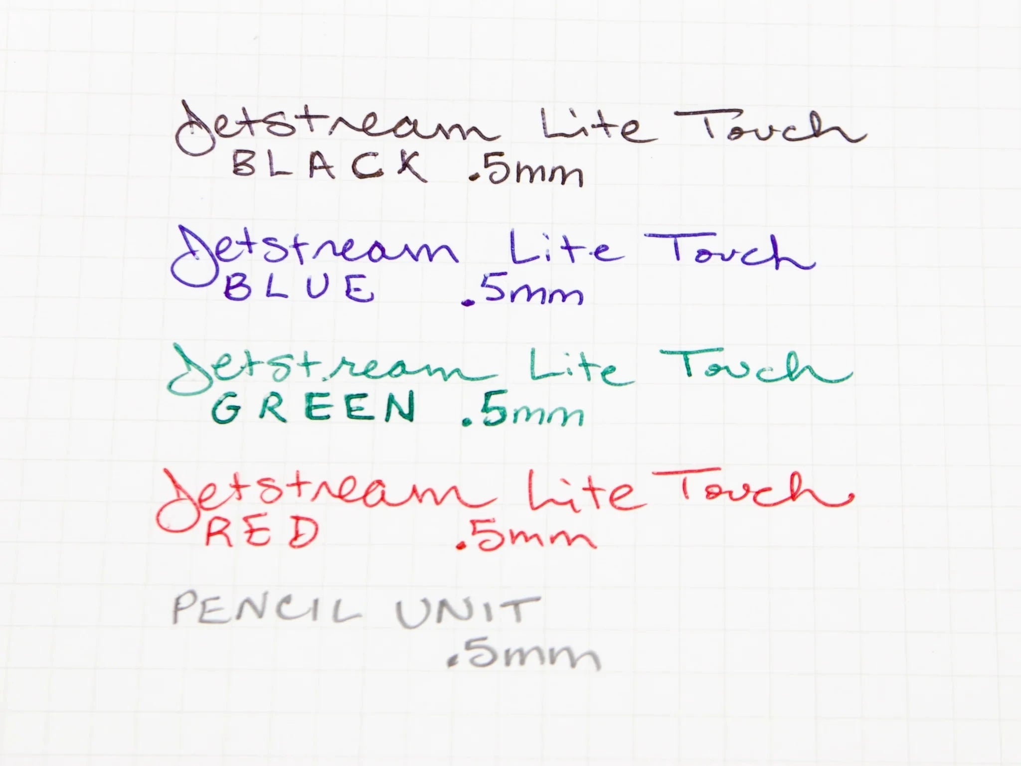 Uni-ball JetStream 4&1 Light Touch Ink 0.5mm Grass Green Writing & Coloring UniBall 