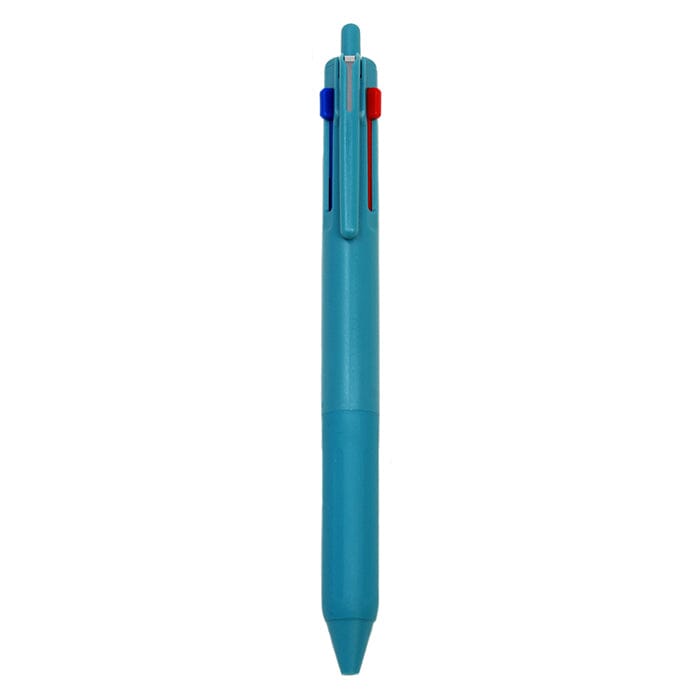 Uni-ball One Pen 0.5mm 3 Color Ballpoint Pen - Forest Blue Writing & Coloring UniBall 