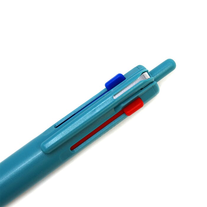 Uni-ball One Pen 0.5mm 3 Color Ballpoint Pen - Forest Blue Writing & Coloring UniBall 