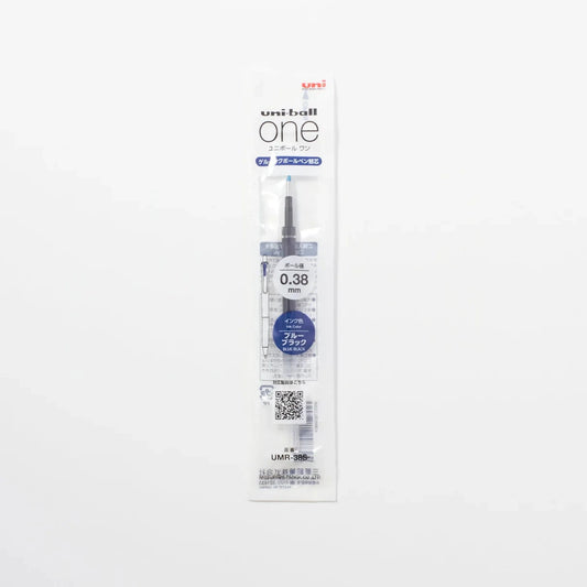 Uni-ball One UMR Gel Pen 0.38mm Refill Writing & Coloring UniBall Blue/Black 