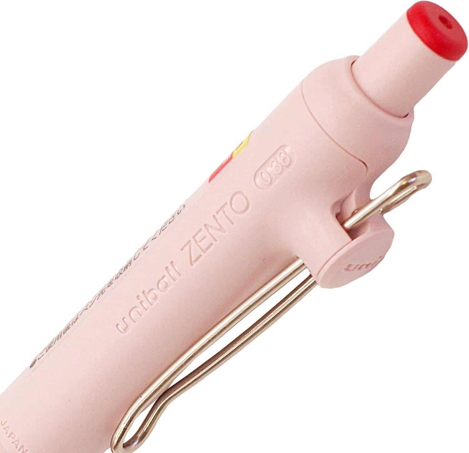 Uni-ball Zento Gel Ink Rollerball Pen, Red Ink Writing & Coloring UniBall 