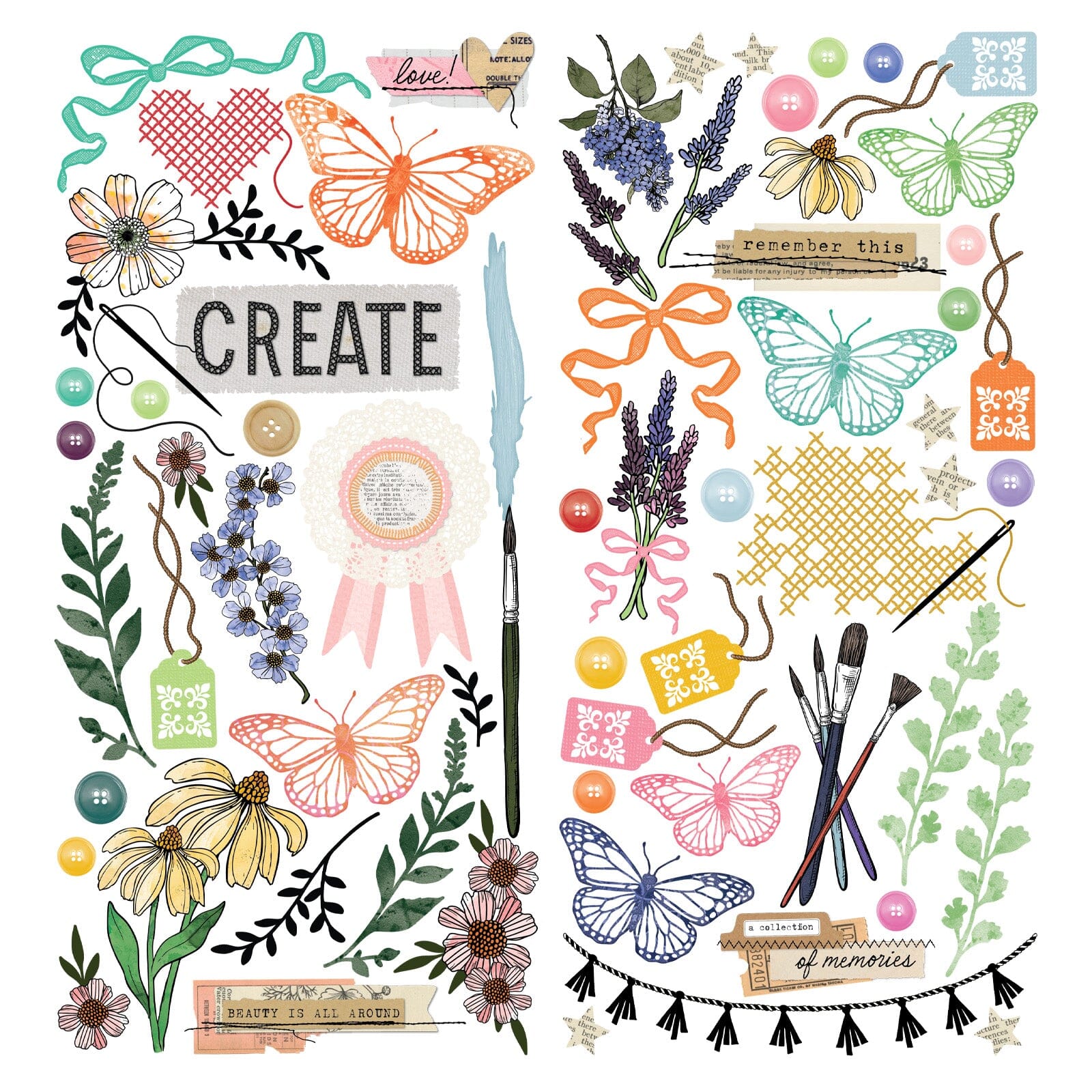 49 and Market Artful Moments - Laser Cut Elements Surfaces 49 and Market 