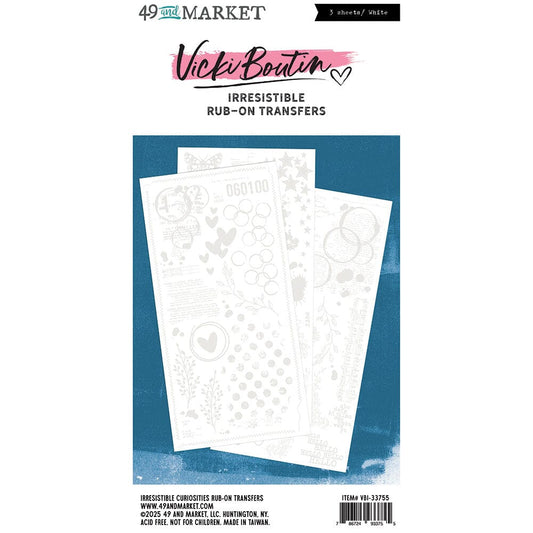 49 and Market Vicki Boutin Irresistible Curiosities - Rub-on Transfers Surfaces 49 and Market 