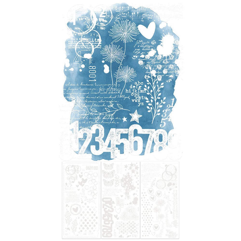 49 and Market Vicki Boutin Irresistible Curiosities - Rub-on Transfers Surfaces 49 and Market 