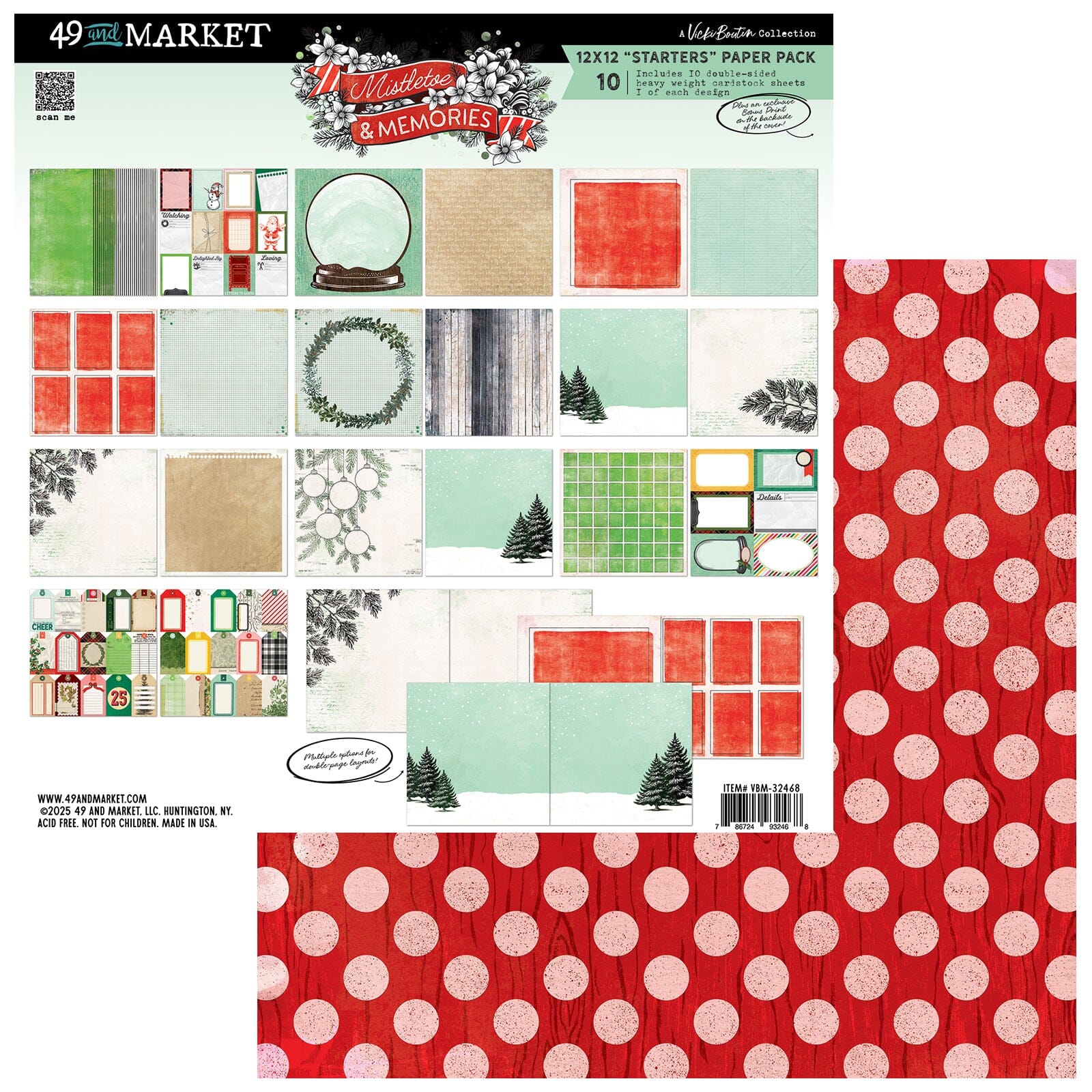 49 and Market Mistletoe Bundle 3 Bundles 49 and Market 