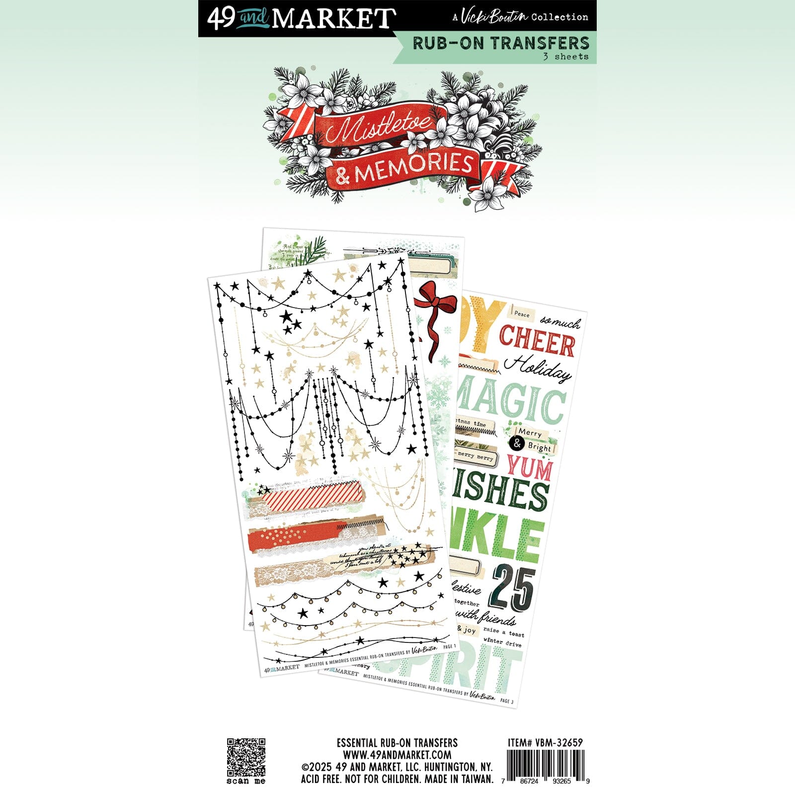 49 and Market Mistletoe Bundle 3 Bundles 49 and Market 