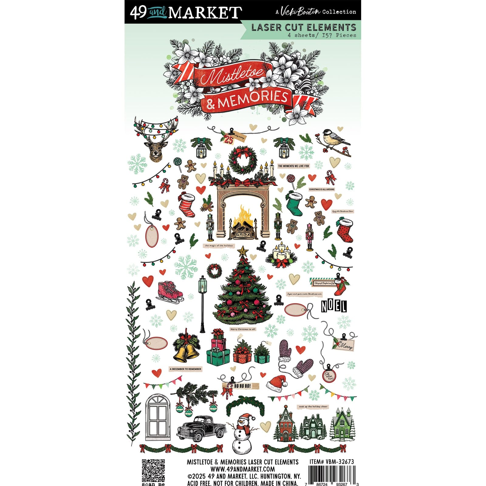 49 and Market Mistletoe Bundle 3 Bundles 49 and Market 