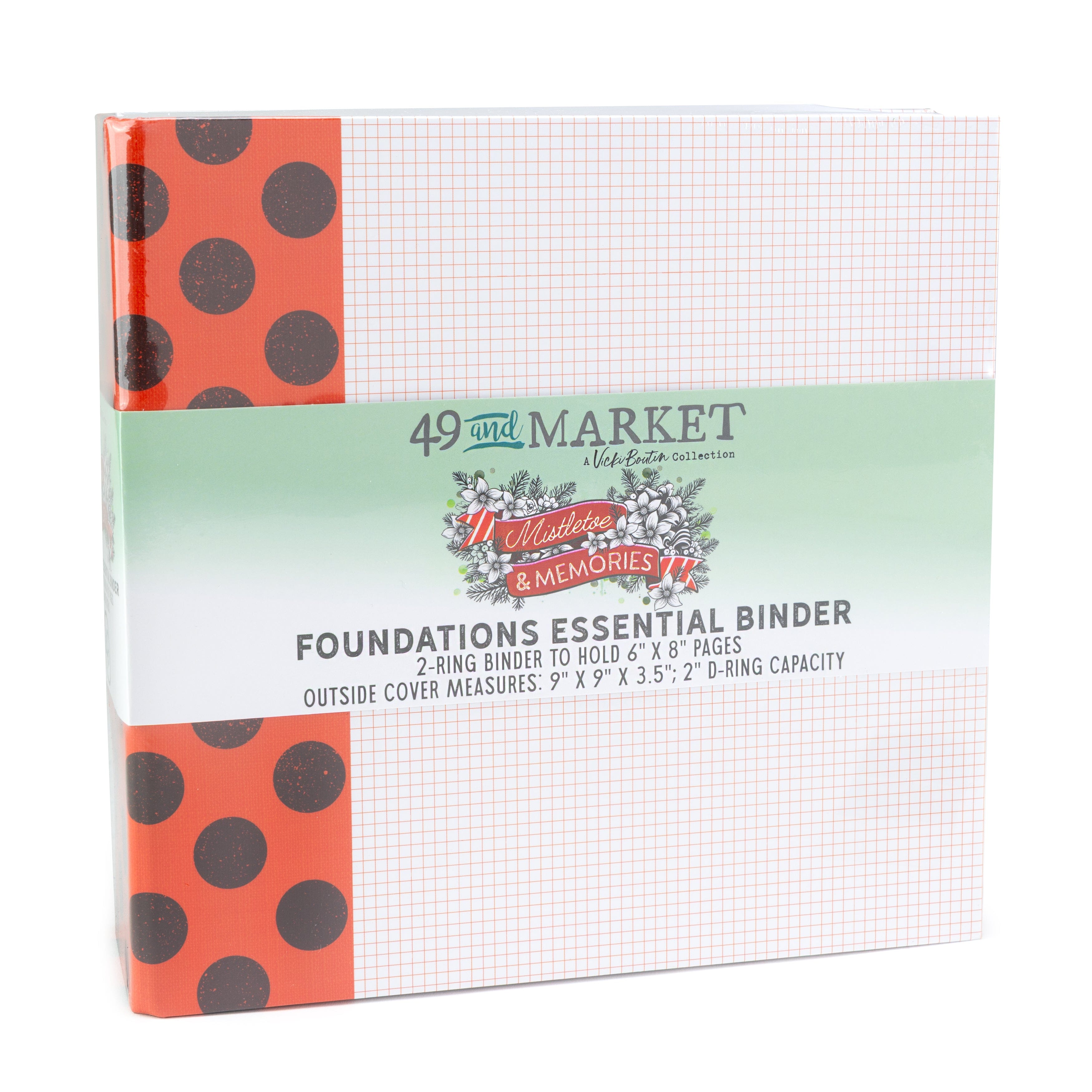 49 and Market Mistletoe and Memories Binder Album Kit Storage 49 and Market 