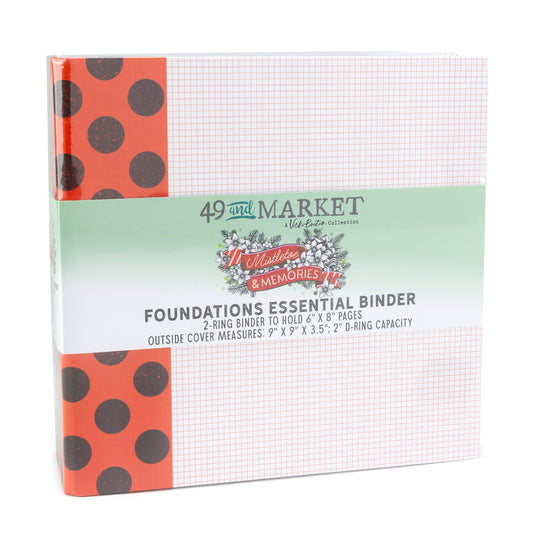 49 and Market Mistletoe and Memories Binder Album Kit Storage 49 and Market 