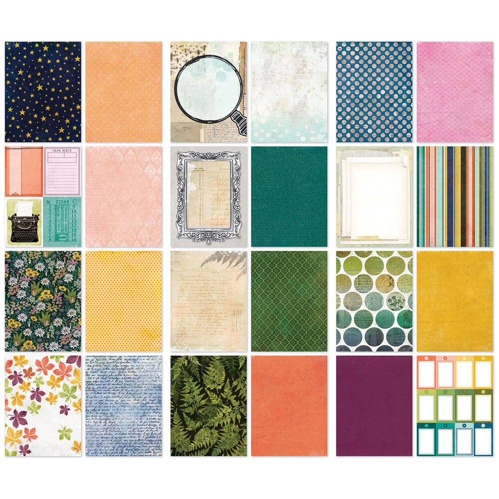 49 and Market Curiosities in Willow Grove - 6X8 Paper Pack 12 designs Surfaces 49 and Market 