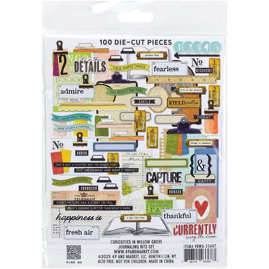 49 and Market Curiosities in Willow Grove - Journaling Bits Set Surfaces 49 and Market 