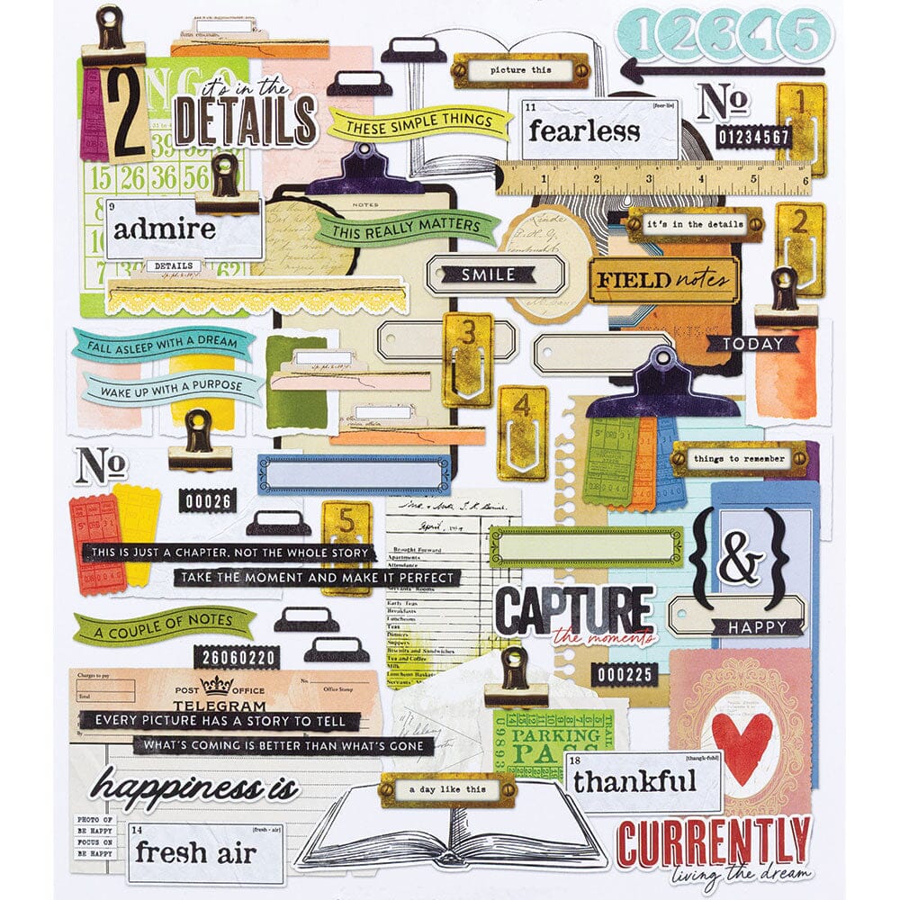 49 and Market Curiosities in Willow Grove - Journaling Bits Set Surfaces 49 and Market 