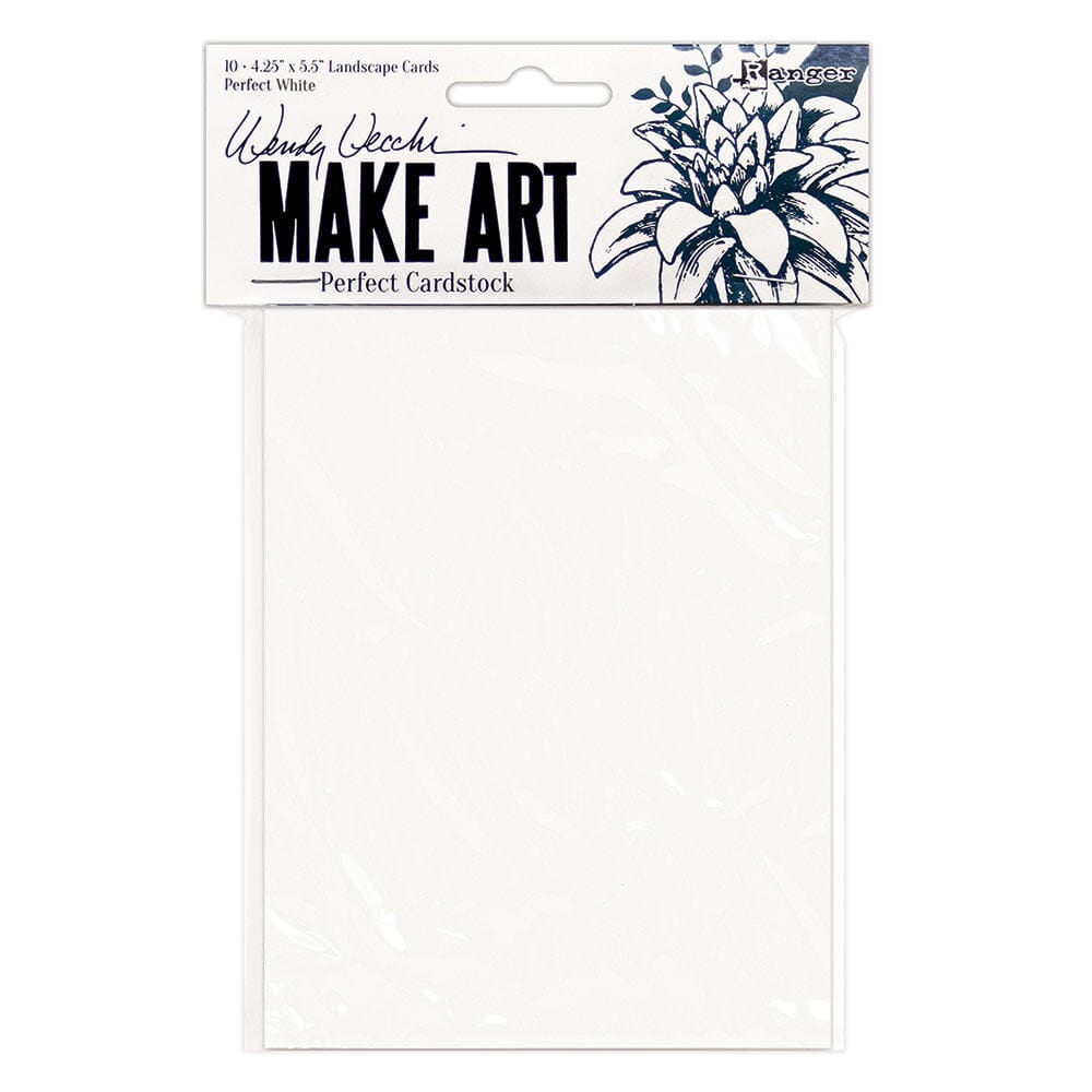 Wendy Vecchi Perfect Cardstock White Cards 110lb (Landscape) Surfaces Wendy Vecchi 