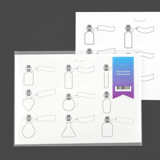 Wearingeul - Alice's Potion Color Swatch Card Surfaces Wearingeul 